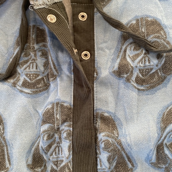 Onesie Star Wars Darth Vader Sparkle Union Suit - Picture 14 of 14